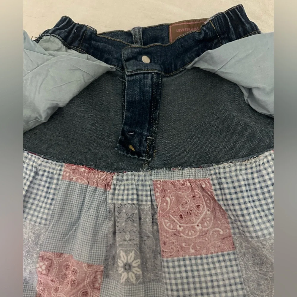 Western, Hand Crafted, Cowgirl, Tiered Skirt Sz 6X Very Good Condition
